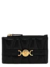 Versace Medusa Card Holder In Black