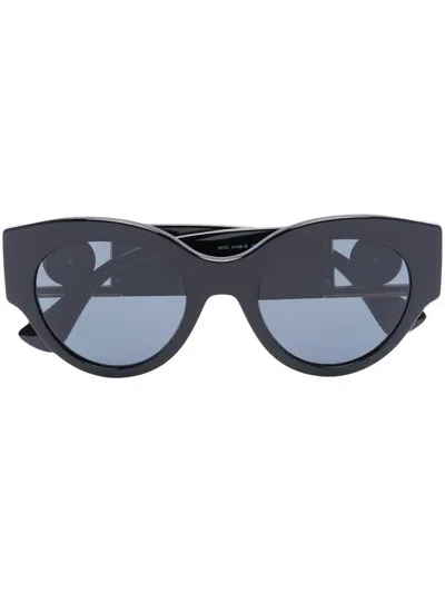 Versace Medusa Cat-eye Sunglasses In 黑色