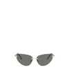 Versace Gold Medusa Cat-eye Sunglasses In Gold