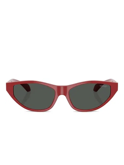 Versace Medusa Cat-eye Sunglasses In Red