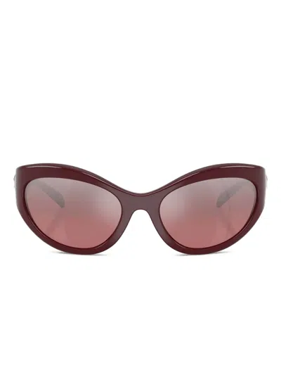 Versace Medusa Cat-eye Sunglasses In Pink