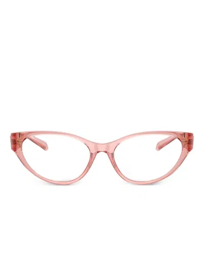 Versace Medusa Cat-eye Glasses In Pink