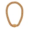 Versace Medusa Chain Necklace In Golden