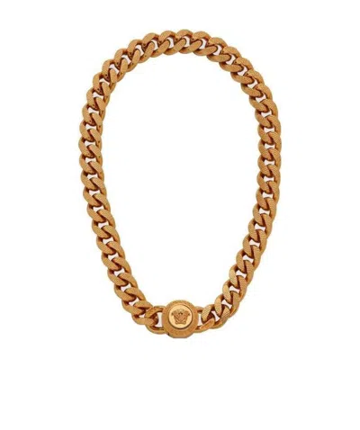 VERSACE MEDUSA CHAIN-LINK NECKLACE