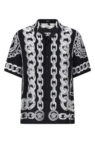 VERSACE VERSACE 'MEDUSA CHAINS' SHIRT