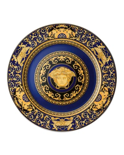 Versace Medusa Blue Wall Plate