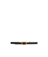 Versace Medusa Charm Belt In Black