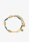 Versace Medusa Charm Bracelet In Gold