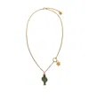Versace Medusa-charm Chain Necklace In Yellow