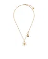 Versace Medusa-charm Detail Necklace In Yellow