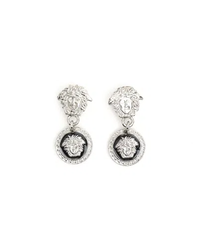 Versace Medusa Clip-on Earrings In Pink