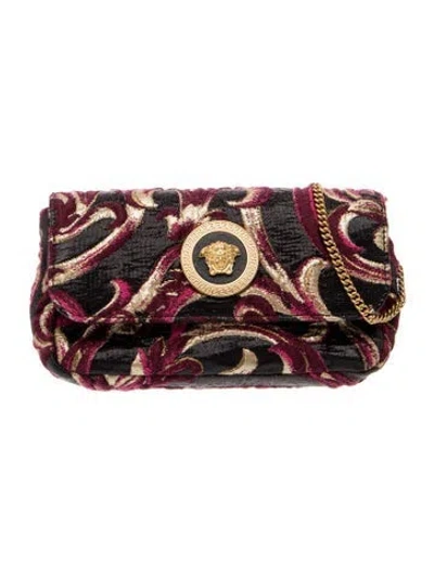 Pre-owned Versace Medusa Clutch In Multicolor