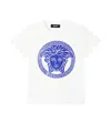 Versace Medusa Cotton Jersey T-shirt In White