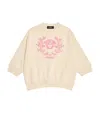 Versace Medusa Crest Sweatshirt In White