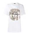 Versace Medusa Crew-neck T-shirt In White