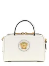 Versace Medusa Crossbody Bag Detachable Strap Top Handle In White