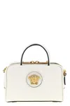 Versace Medusa Crossbody Bag Detachable Strap Top Handle In White