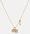Versace Medusa Crystal-embellished Charm Necklace