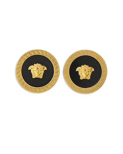 Versace Medusa Cuff Links In Black