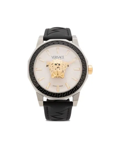 Versace Medusa Deco Gent 43mm Watch In Black