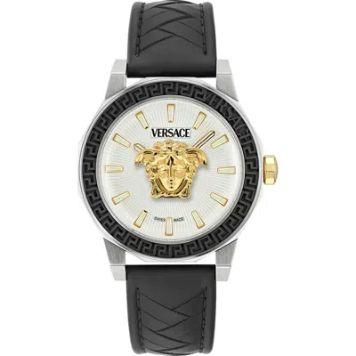 Versace Medusa Deco Watch, 43mm In Stainless Steel
