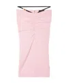 Versace Medusa Detail Skirt In Pink