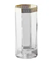 VERSACE MEDUSA D'OR TALL DRINKING GLASSES, SET OF 2