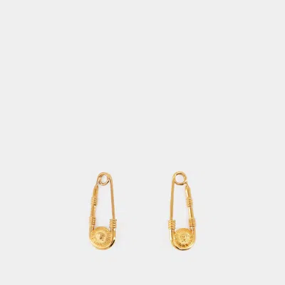 Versace Medusa Earrings -  - Metal - Gold