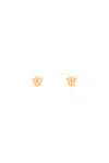 Versace Medusa Stud Earrings In Gold