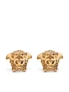 Versace 'medusa' Earrings In Black