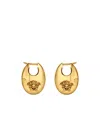 Versace Medusa Earrings In Gold