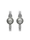 Versace Medusa Earrings In Silber