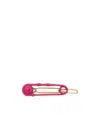 Versace Medusa-embellished Hair Clip In Pink