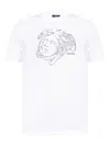 Versace Medusa Study Crystal Embroidered T-shirt