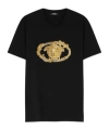 Versace Medusa-embellished T-shirt In Black