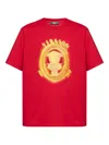 Versace Medusa-embellished T-shirt In Red