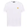 Versace White Cotton Jersey T-shirt With Medusa Head Motif In White