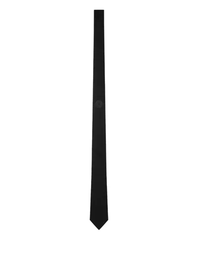 Versace Medusa-embroidered Tie