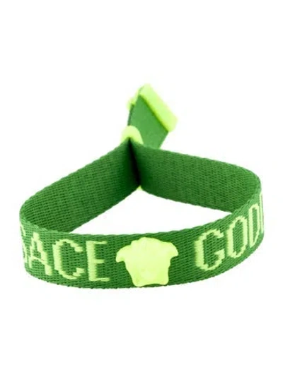 Pre-owned Versace Medusa Festival Bangle Bracelet, 8.75" In Multi