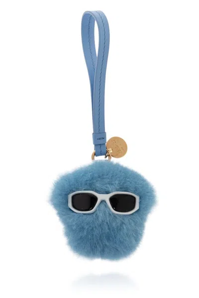 Versace Medusa Fluffy Charm In Blue