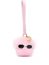 Versace Medusa Fluffy Charm In Pink