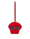 Versace Medusa Fur Keyring