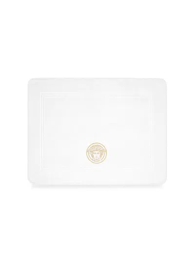 Versace Medusa Gala Bath Mat In White