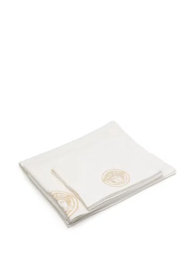 Versace Medusa Gala Towel 5-set In White