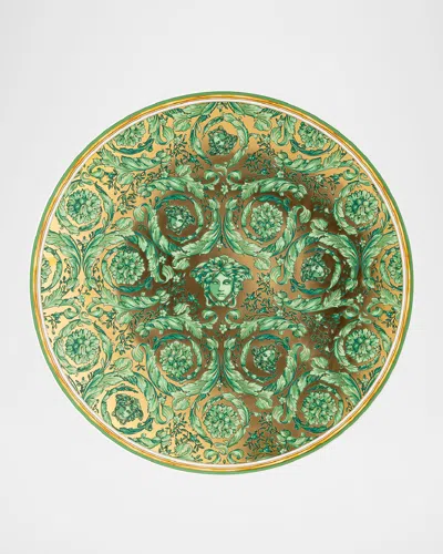 Versace Medusa Garland Green Limited Edition Christmas Plate