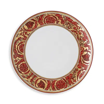 Versace Medusa Garland Salad Plate In Red