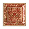 Versace Medusa Garland Square Tray In Red