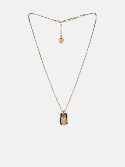 Versace 'medusa' Gold Metal Necklace