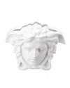 Versace Medusa Grande 8.3" Vase, White In White
