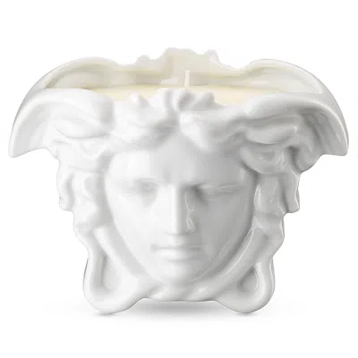 Versace Medusa Grande Scented Candle In White